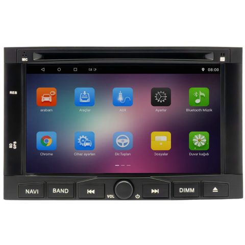 Peugeot 3008 Android Multimedya Sistemi (2009-2016)