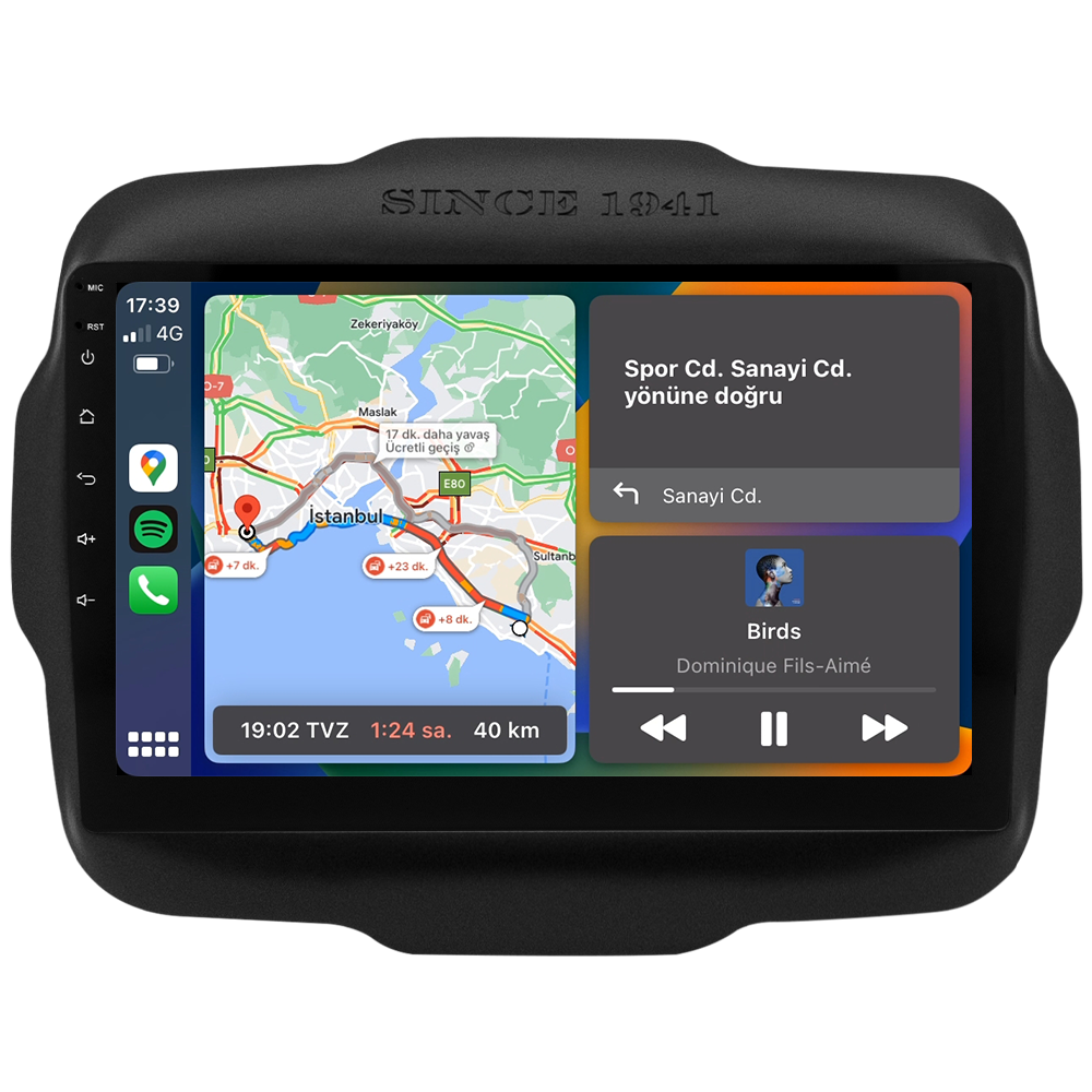 Jeep Renegade Android Multimedya Sistemi (2014-2023) CRV-4301XAA