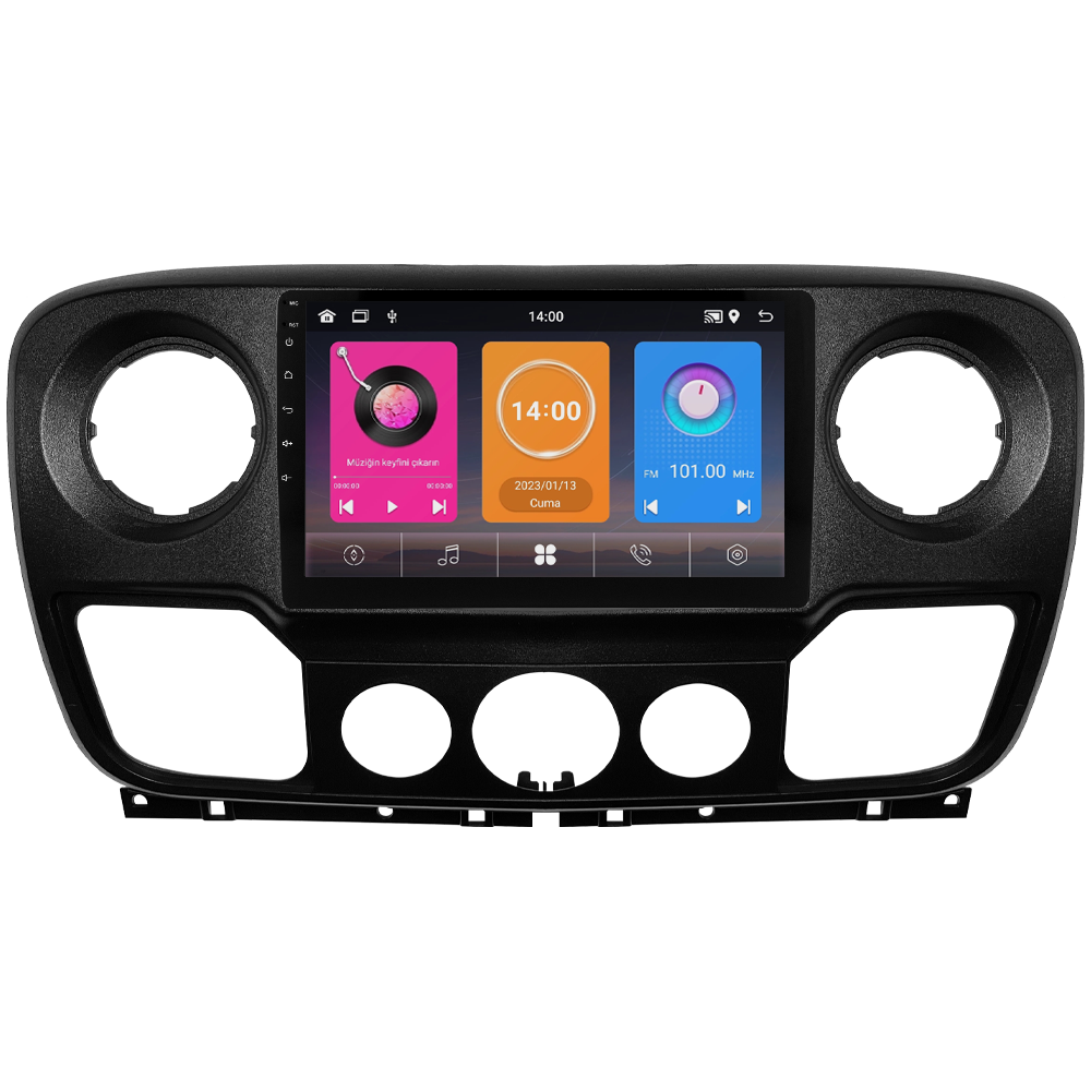 Renault Master 3 Android Multimedya Sistemi (2010-2018) CRV-4773XAA