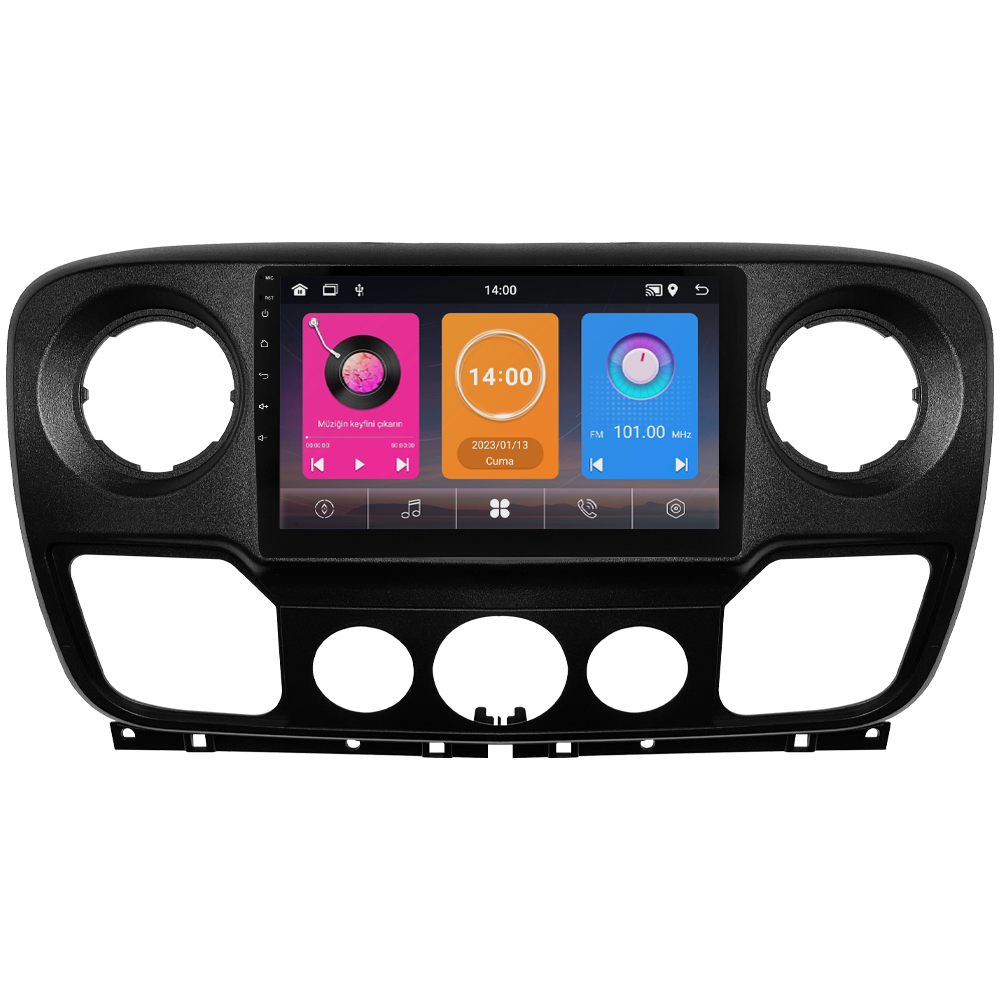 Renault Master 3 Android Multimedya Sistemi (2010-2018) CRV-4773XAA
