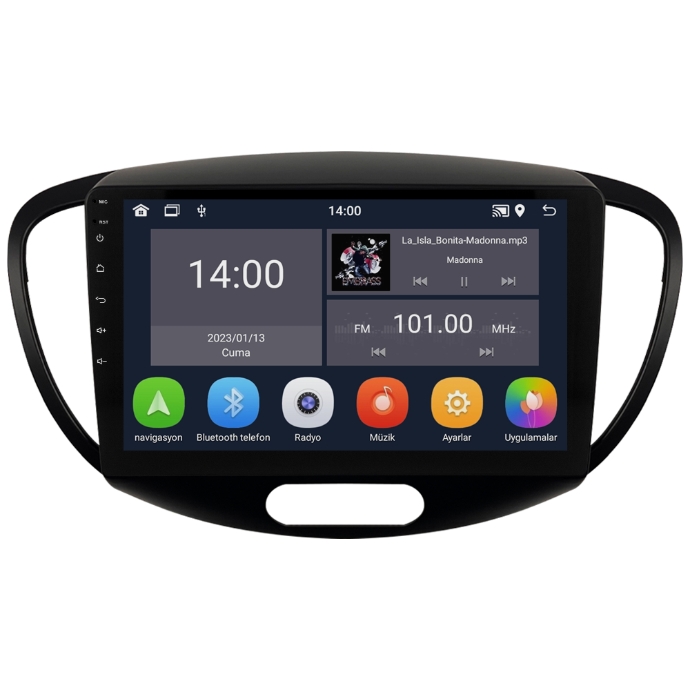 Hyundai I10 Android Multimedya Sistemi (2008-2012) CRV-4840XD