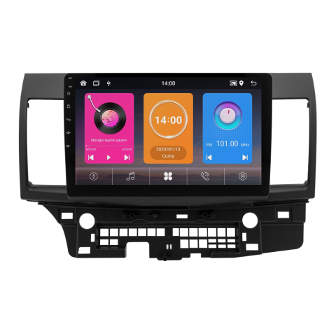Mitsubishi Lancer Android Multimedya Sistemi (2008-2019) CRV-4364XAA