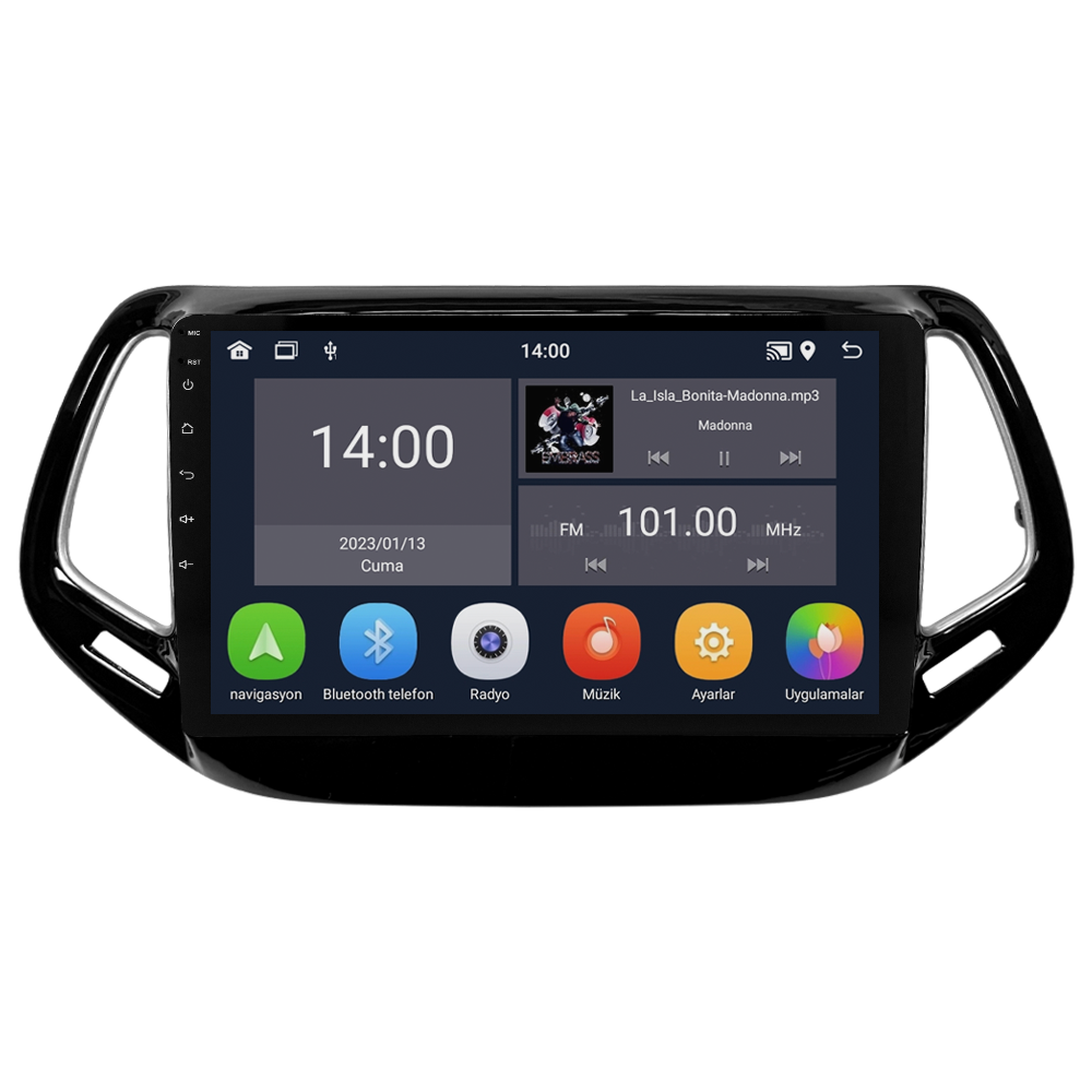 Jeep Compass Android Multimedya Sistemi (2016-2017) CRV-4990XD