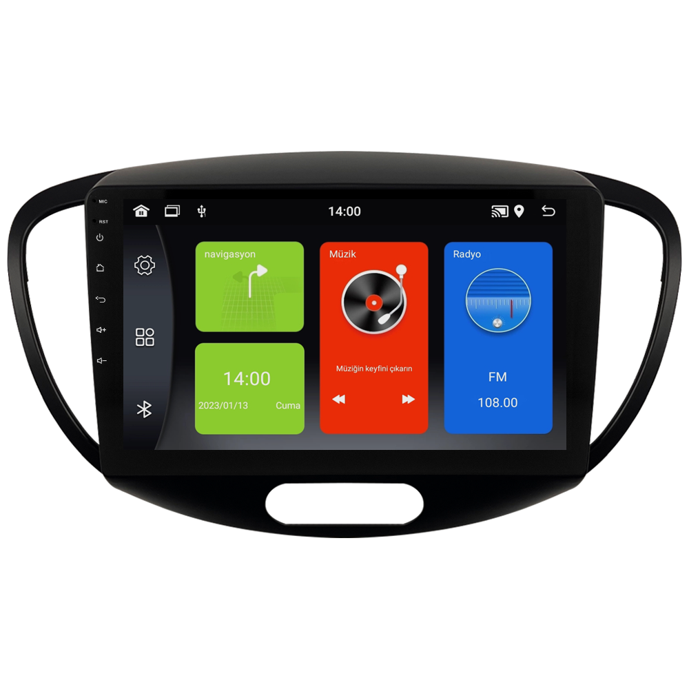 Hyundai I10 Android Multimedya Sistemi (2008-2012) CRV-4840XDA