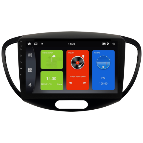 Hyundai I10 Android Multimedya Sistemi (2008-2012) CRV-4840XDA