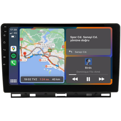Renault Clio 5 Android Multimedya Sistemi (2020-2023) CRV-4450XAA