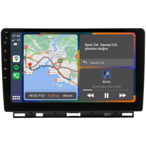 Renault Clio 5 Android Multimedya Sistemi (2020-2023) CRV-4450XAA