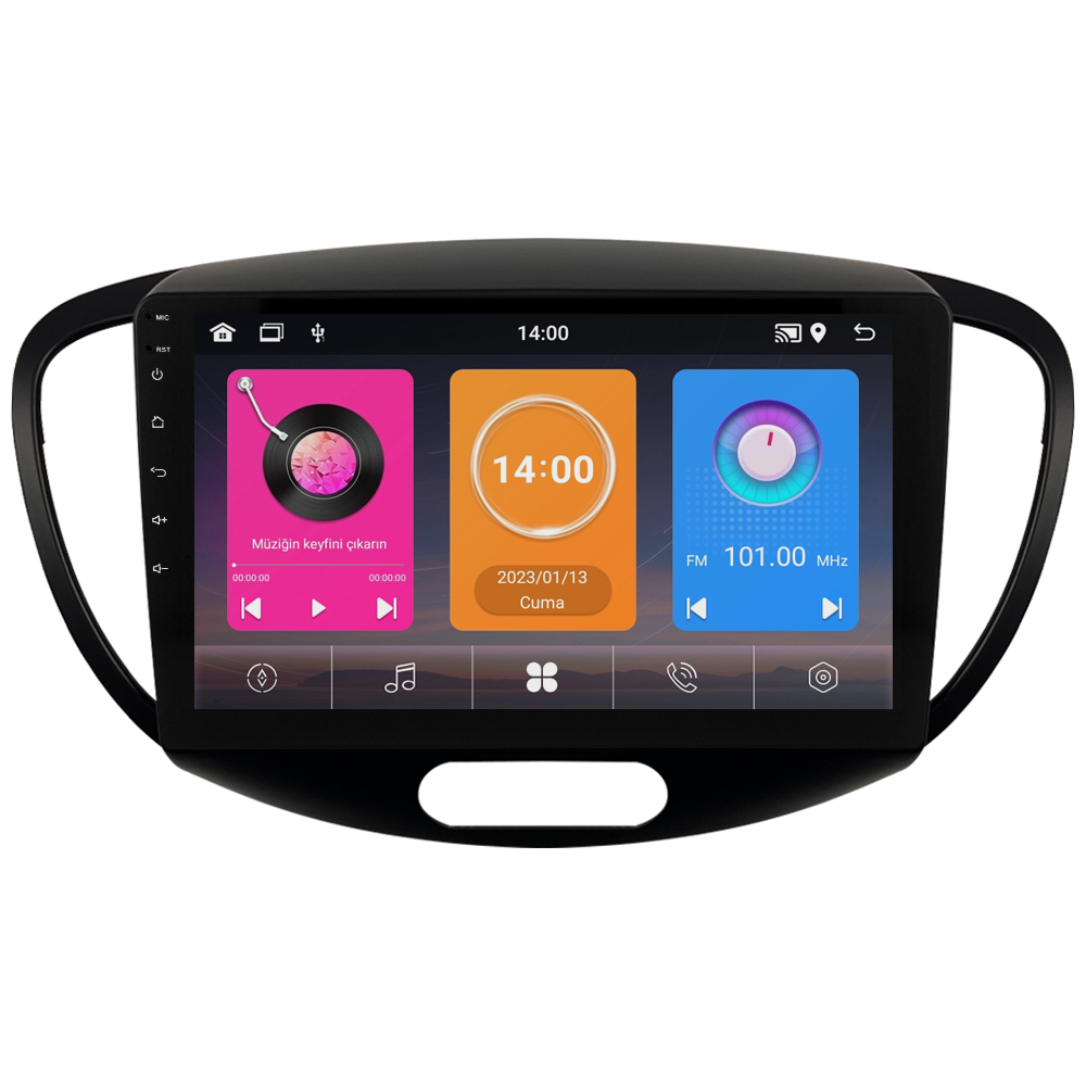 Hyundai I10 Android Multimedya Sistemi (2008-2012) CRV-4840XAA