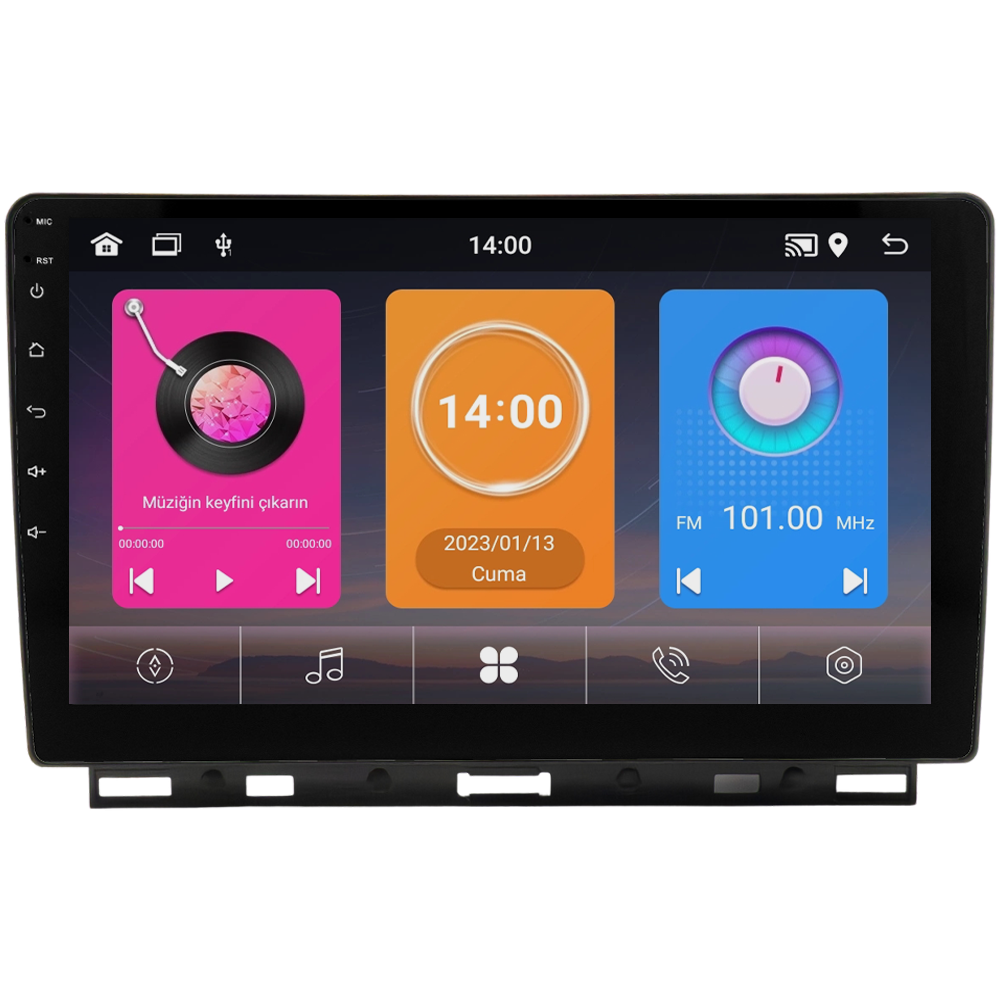 Renault Clio 5 Android Multimedya Sistemi (2020-2023) CRV-4450XAA