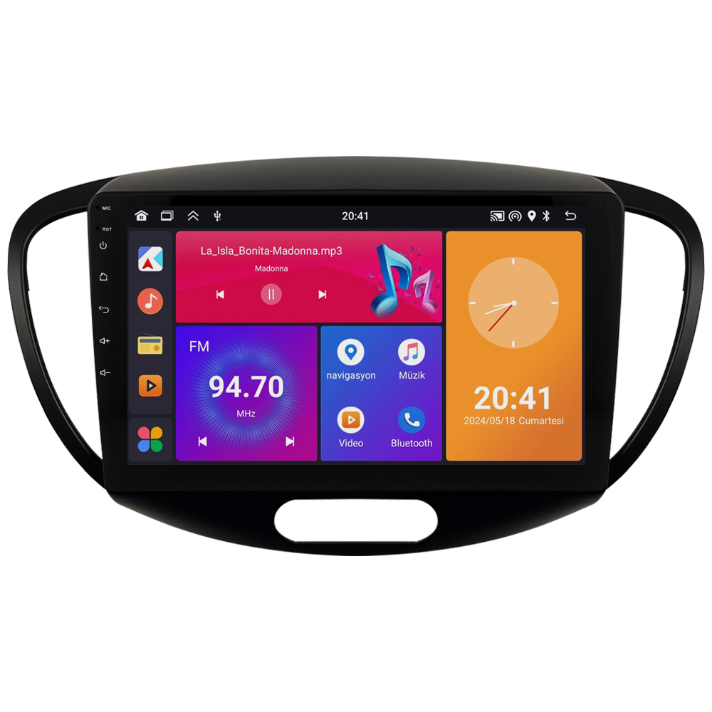 Hyundai I10 Android Multimedya Sistemi (2008-2012) CRV4840XP