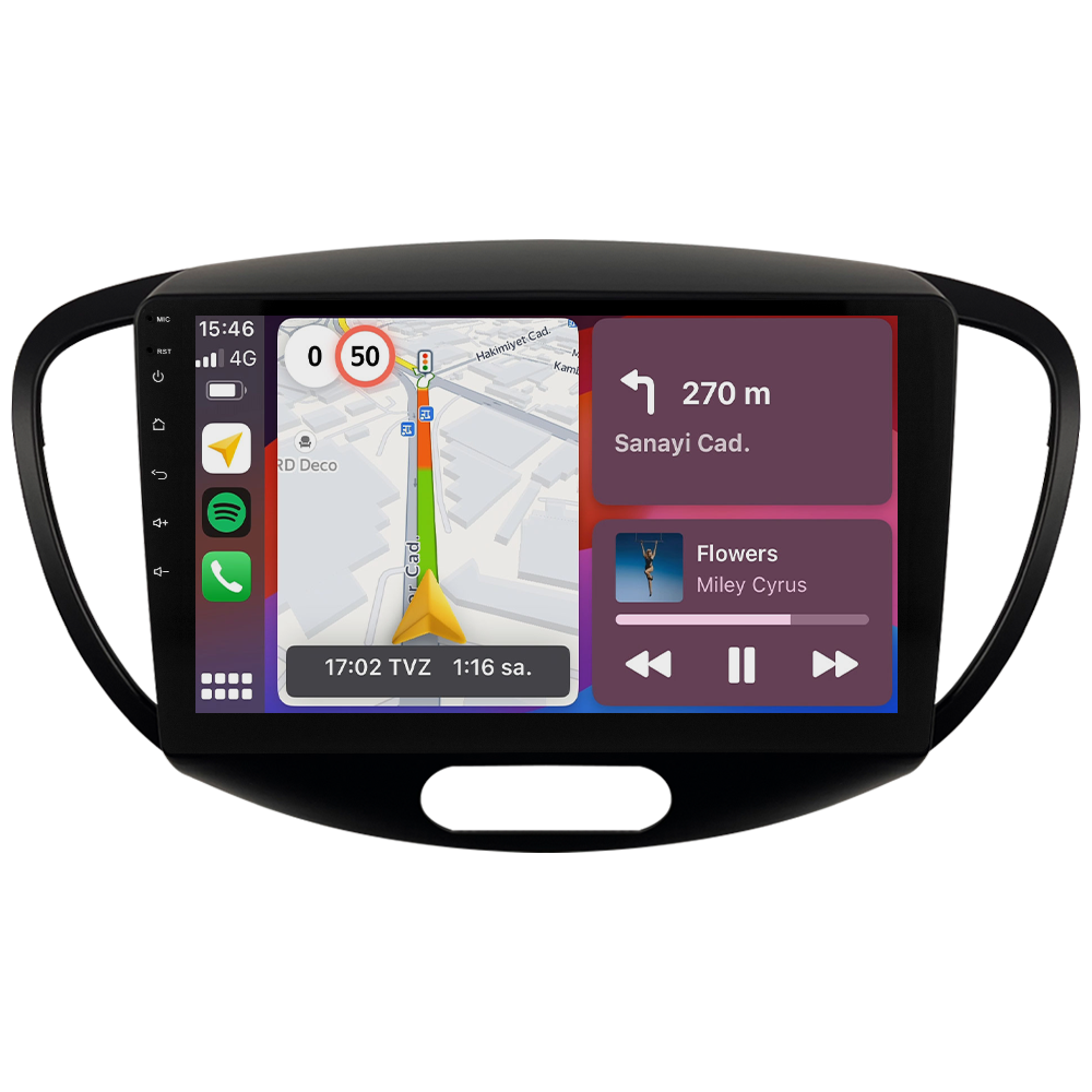 Hyundai I10 Android Multimedya Sistemi (2008-2012) CRV4840XP