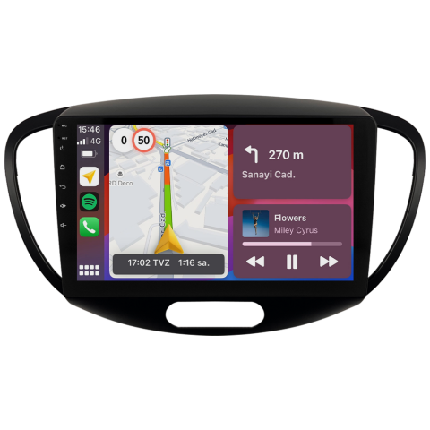 Hyundai I10 Android Multimedya Sistemi (2008-2012) CRV4840XP