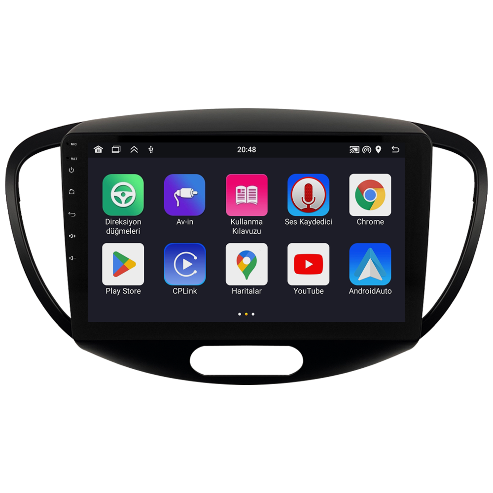 Hyundai I10 Android Multimedya Sistemi (2008-2012) CRV4840XP