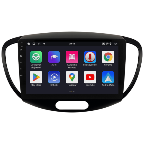 Hyundai I10 Android Multimedya Sistemi (2008-2012) CRV4840XP