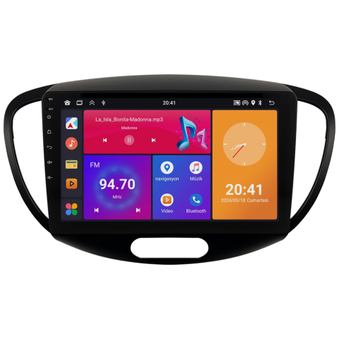 Hyundai I10 Android Multimedya Sistemi (2008-2012) CRV4840XP