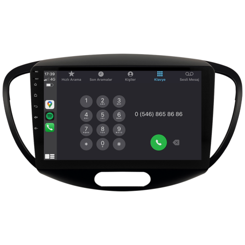 Hyundai I10 Android Multimedya Sistemi (2008-2012) CRV-4840XR