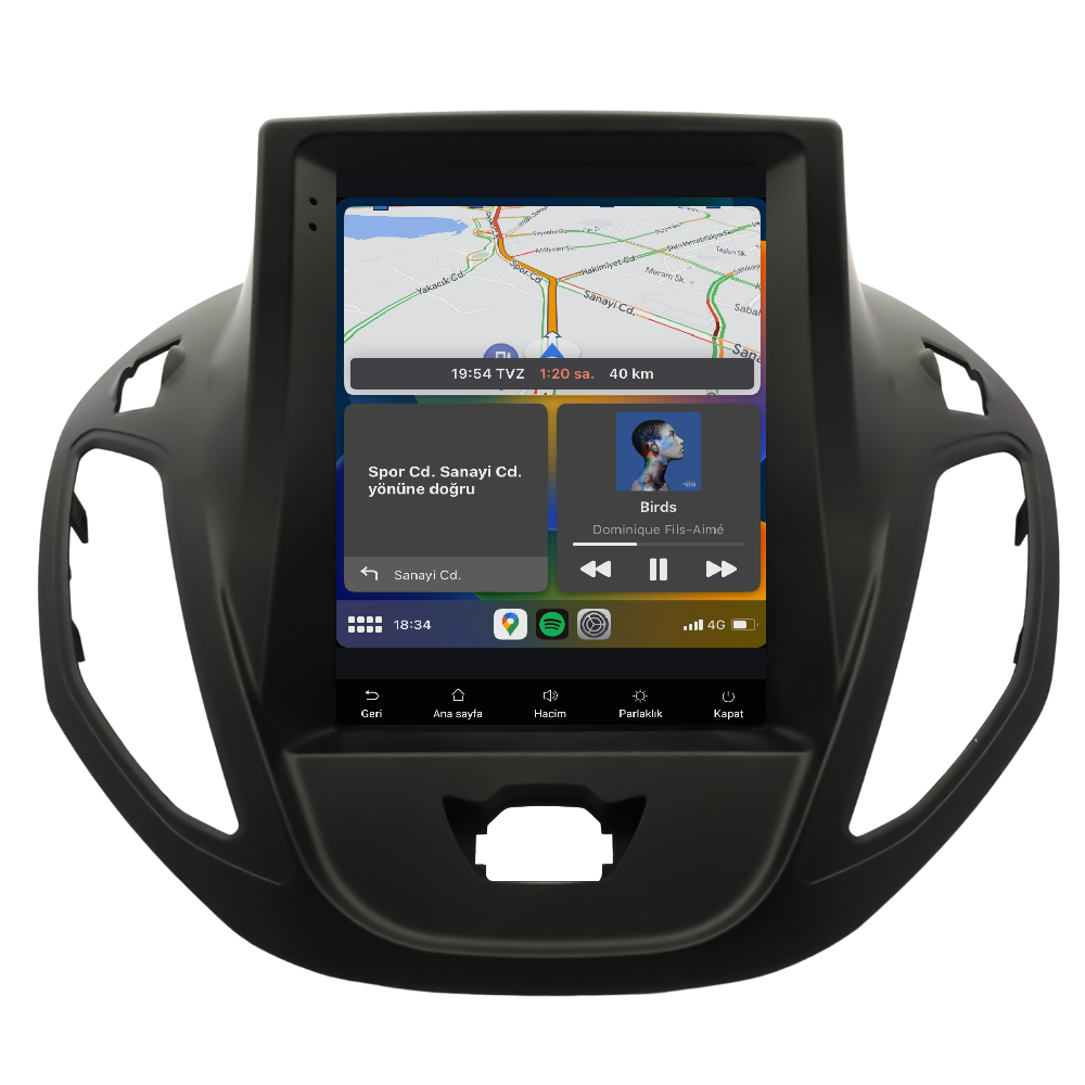 Ford Courier Android Multimedya Sistemi (2013-2024) CRV-4112XDT