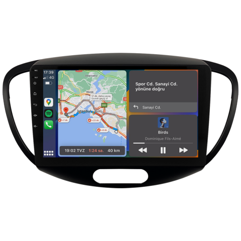 Hyundai I10 Android Multimedya Sistemi (2008-2012) CRV-4840XR