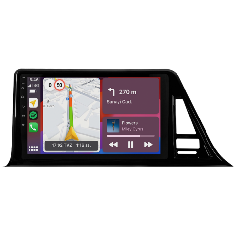 Toyota CHR Android Multimedya Sistemi (2016-2024) CRV4960XP