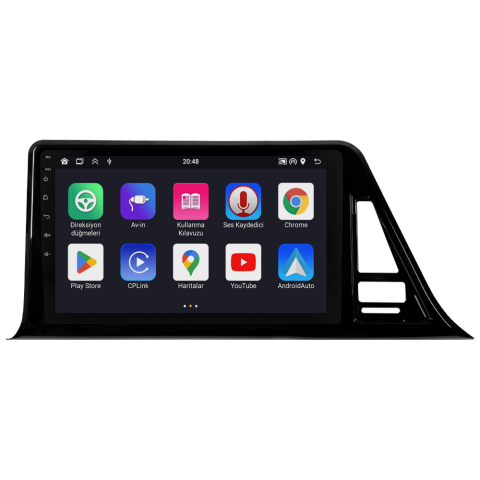 Toyota CHR Android Multimedya Sistemi (2016-2024) CRV4960XP