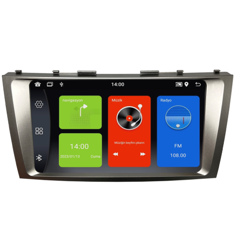 Toyota Camry Android Multimedya Sistemi (2006-2010) CRV-4776XDA