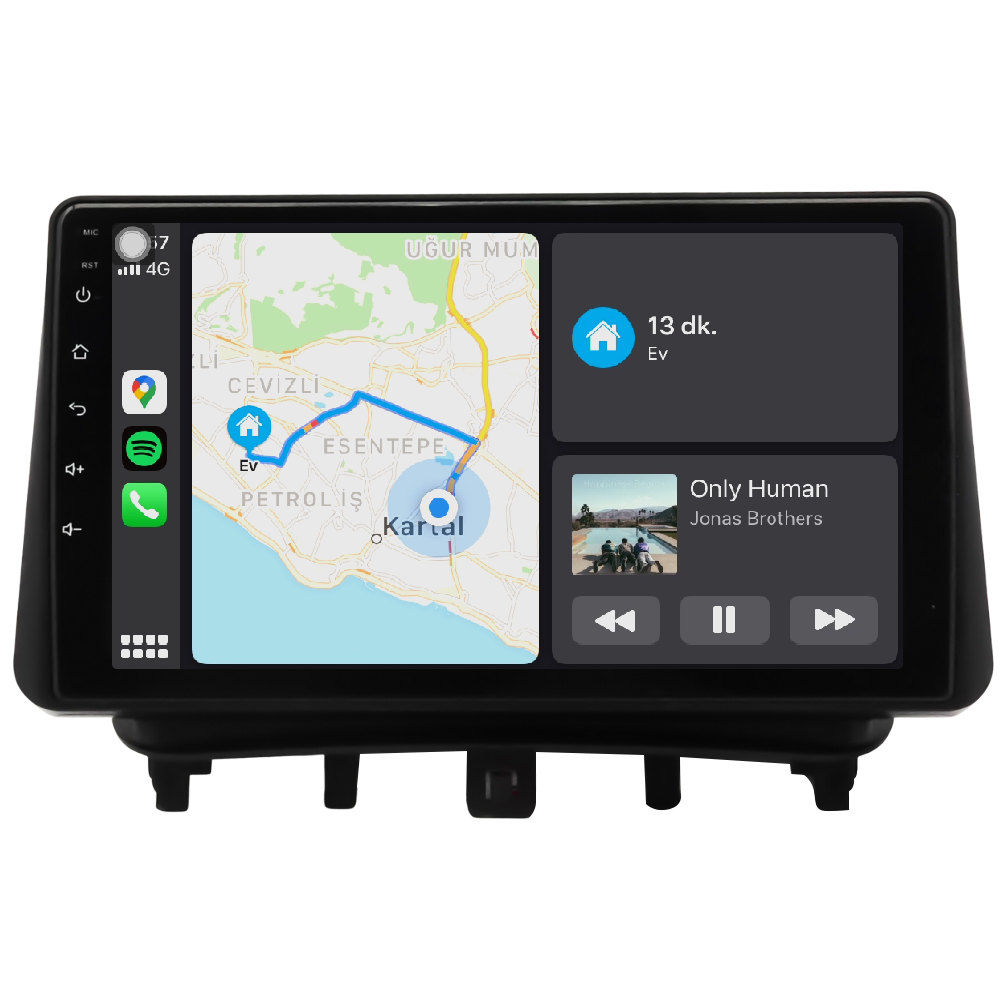 Ford Courier Android Multimedya Sistemi (2013-2024)