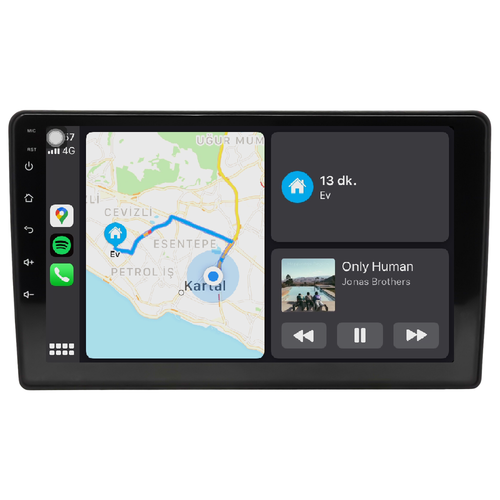 Mitsubishi L200 Android Multimedya Sistemi (2020-2023)