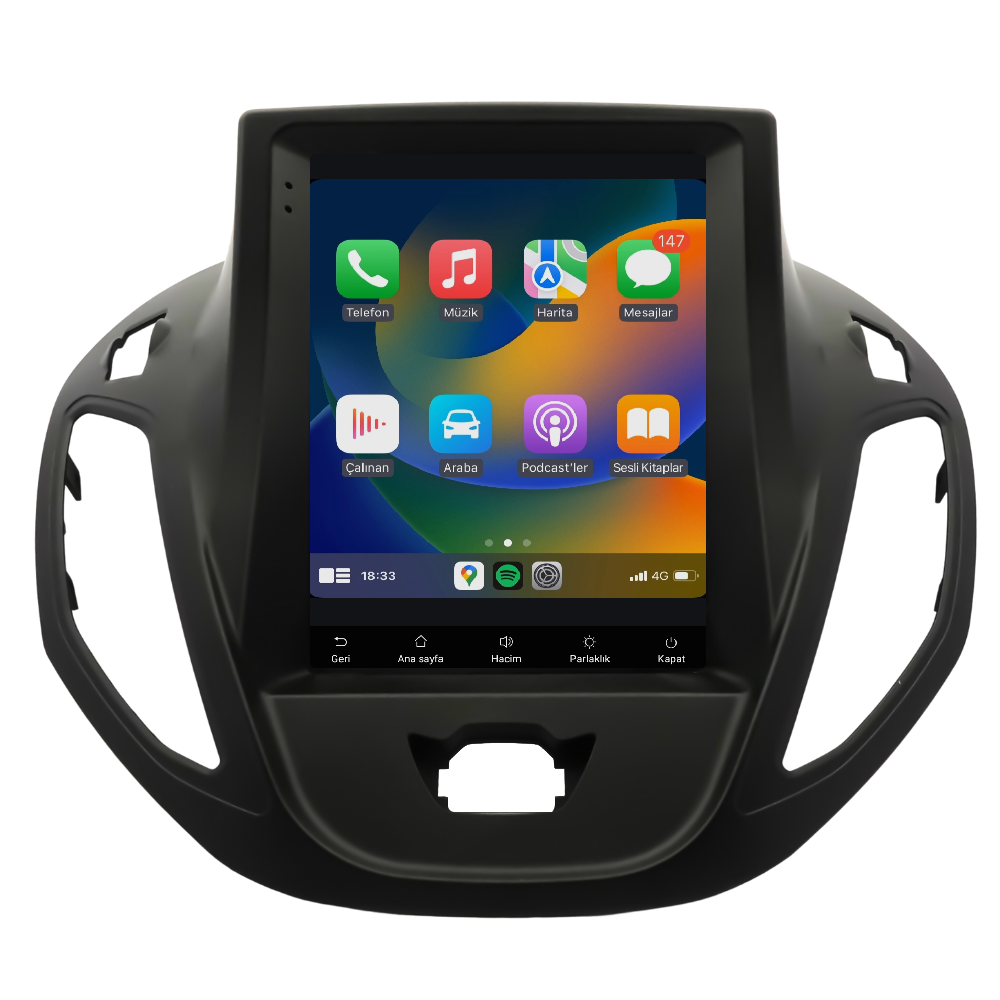 Ford Courier Android Multimedya Sistemi (2013-2024)