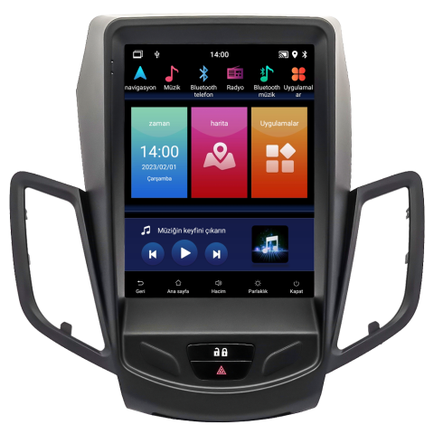 Ford Fiesta Android Multimedya Sistemi (2010-2017) CRV-4126XAAT