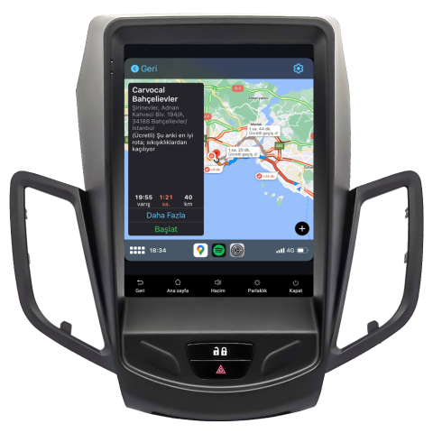 Ford Fiesta Android Multimedya Sistemi (2010-2017) CRV-4126XAAT