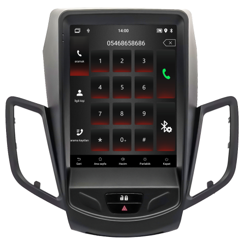 Ford Fiesta Android Multimedya Sistemi (2010-2017) CRV-4126XAAT