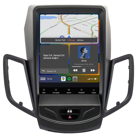 Ford Fiesta Android Multimedya Sistemi (2010-2017) CRV-4126XAT