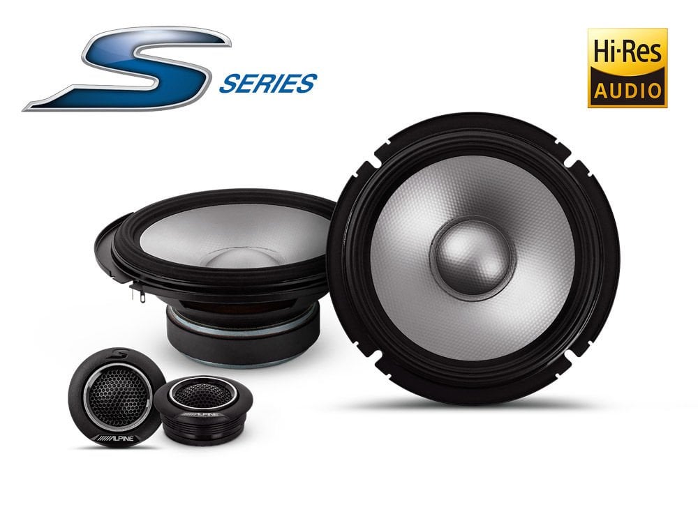 Alpine S2-S65C S-Serisi Komponent Hoparlör (16,5 cm)