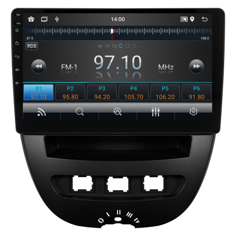 Peugeot 107 Android Multimedya Sistemi (2005-2014) CRV-4844XD