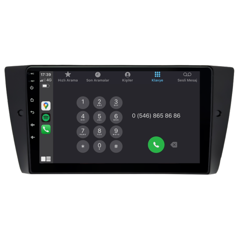 BMW E90 Android Multimedya Sistemi (2005-2011) CRV-4033XAA