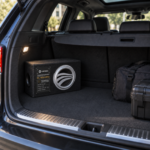 Rainbow EL-W8A MK2 20 cm 150W RMS Aktif Kabinli Subwoofer