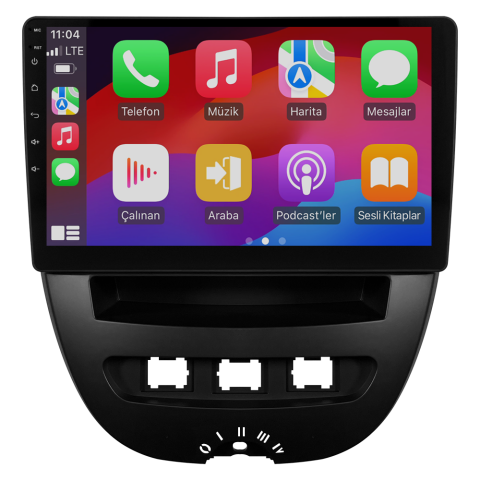 Peugeot 107 Android Multimedya Sistemi (2005-2014) CRV4844XP