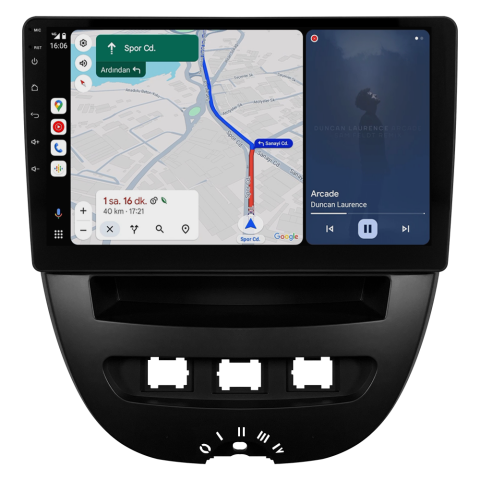 Peugeot 107 Android Multimedya Sistemi CRV4844XP