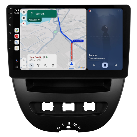 Peugeot 107 Android Multimedya Sistemi (2005-2014) CRV4844XP