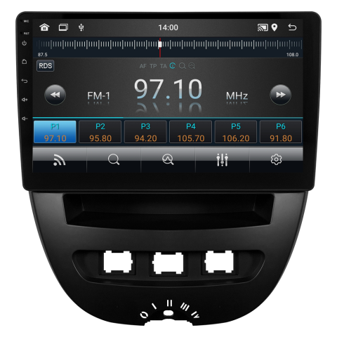 Peugeot 107 Android Multimedya Sistemi CRV-4844XR