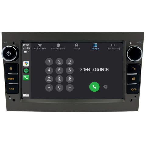 Opel Zafira Android Multimedya Sistemi (2006-2011)