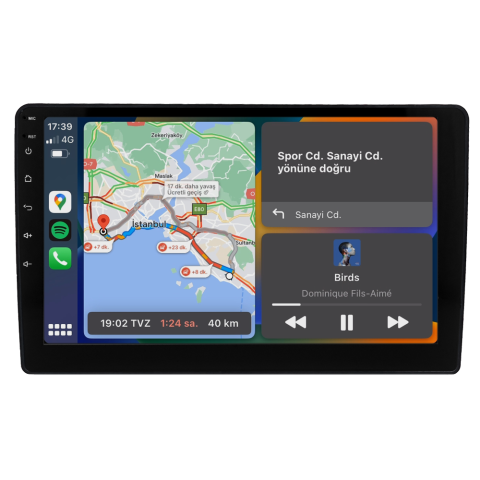 Ford Puma Android Multimedya Sistemi (2018-2023) CRV-4780X