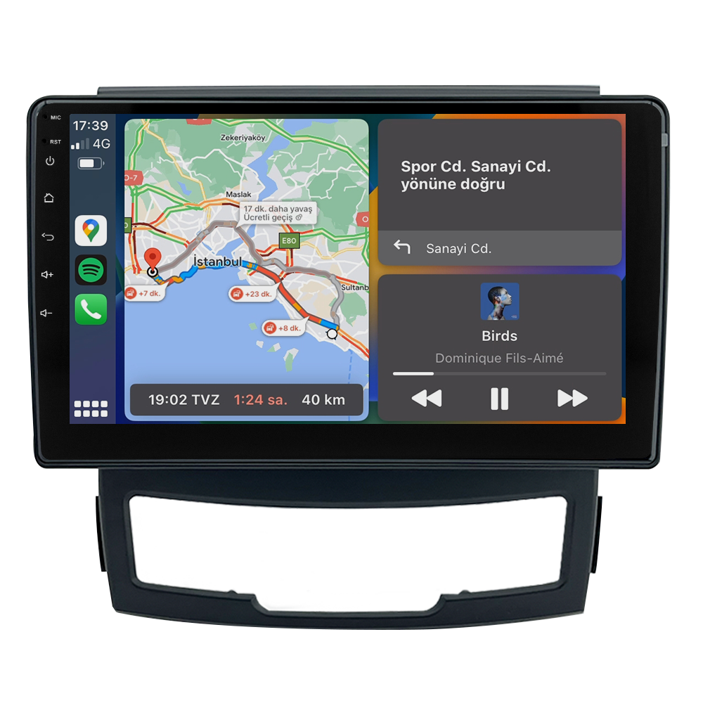 Ssangyong Korando Android Multimedya Sistemi (2010-2012) CRV-4502XAA