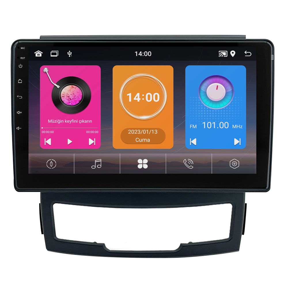 Ssangyong Korando Android Multimedya Sistemi (2010-2012) CRV-4502XAA