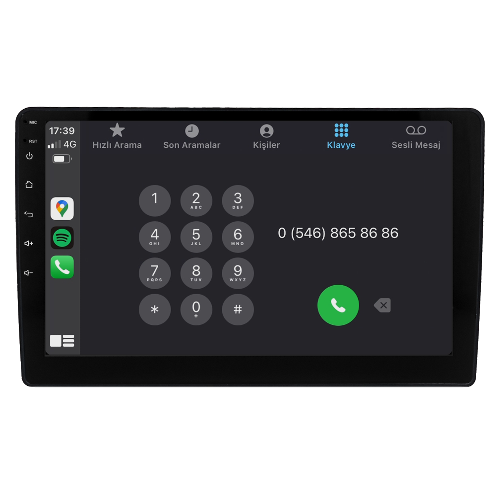 Ford Puma Android Multimedya Sistemi (2018-2023) CRV-4780XD