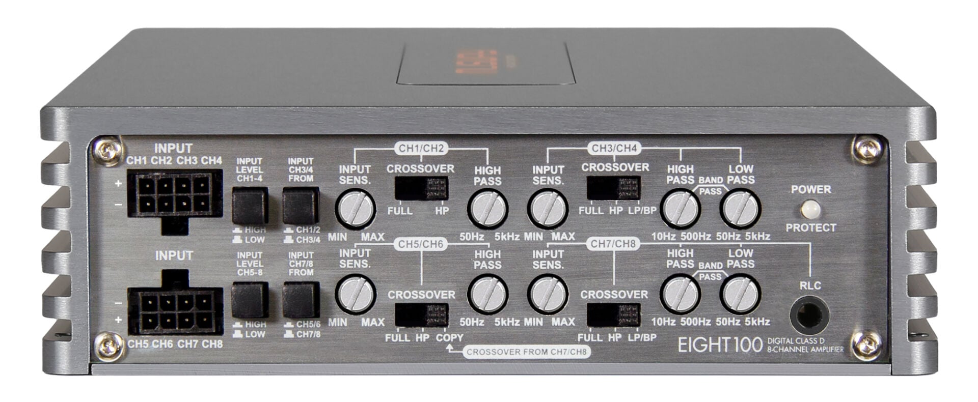 Musway EIGHT 100 8 Kanal Class D Amplifikatörü