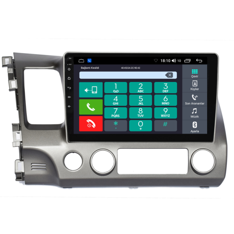 Honda Civic FD6 Android Multimedya Sistemi (2007-2012)