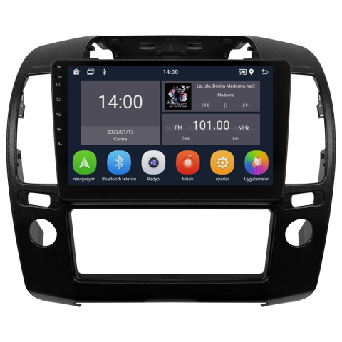 Nissan Navara Android Multimedya Sistemi (2006-2012) CRV-4847XD