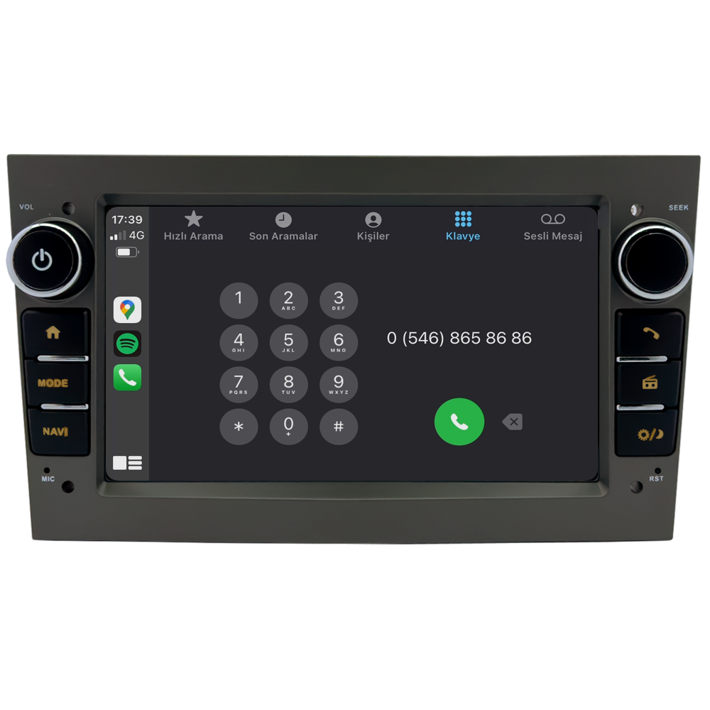 Opel Astra H Android Multimedya Sistemi (2005-2014)