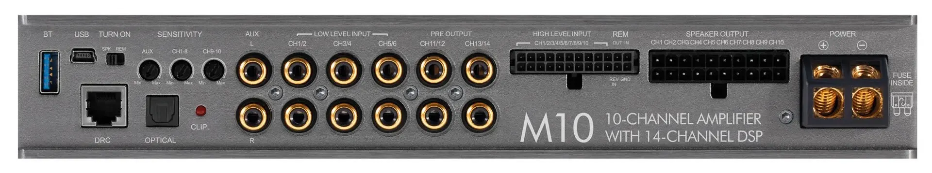 Musway M10 10 Kanal DSP'li Class D Amplifikatörü
